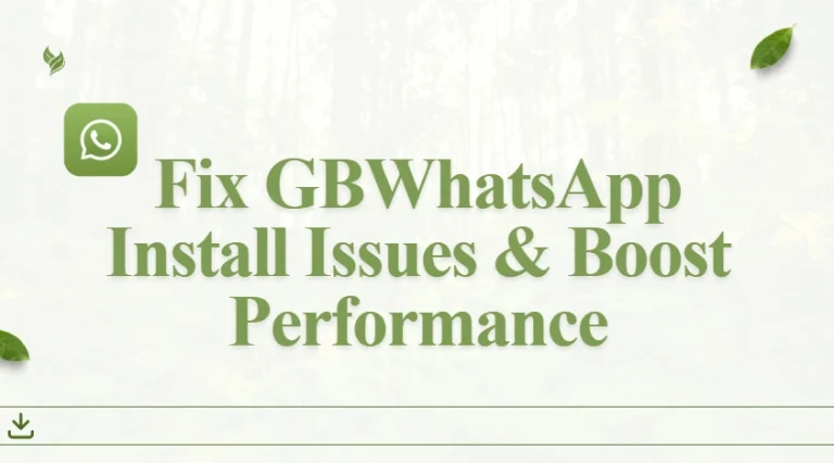 Fix GBWhatsApp Install
